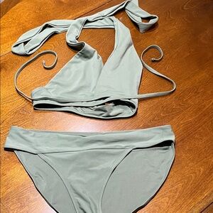 Aerie Olive Bikini Set